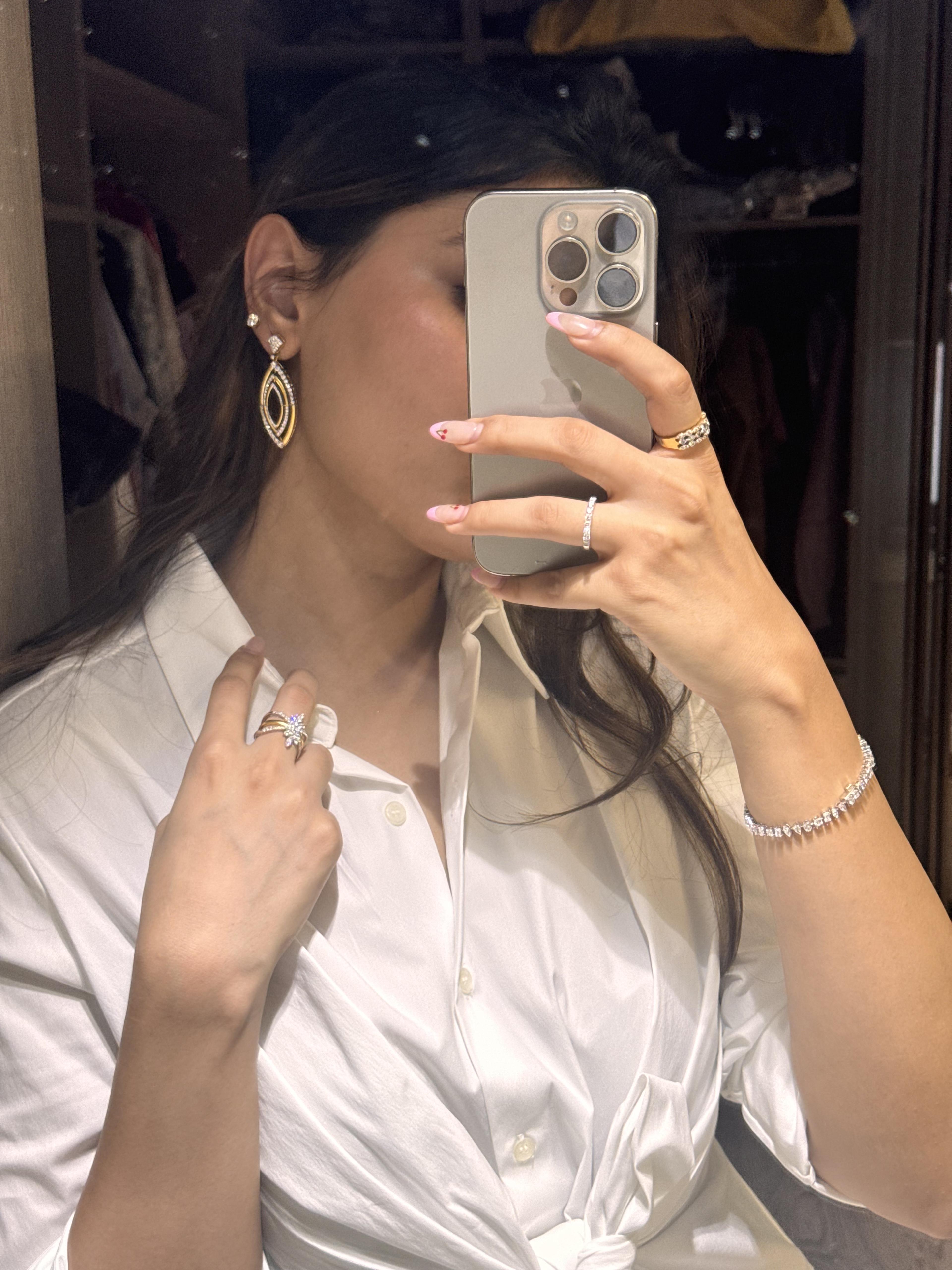 Radiant Marquise Earrings hover