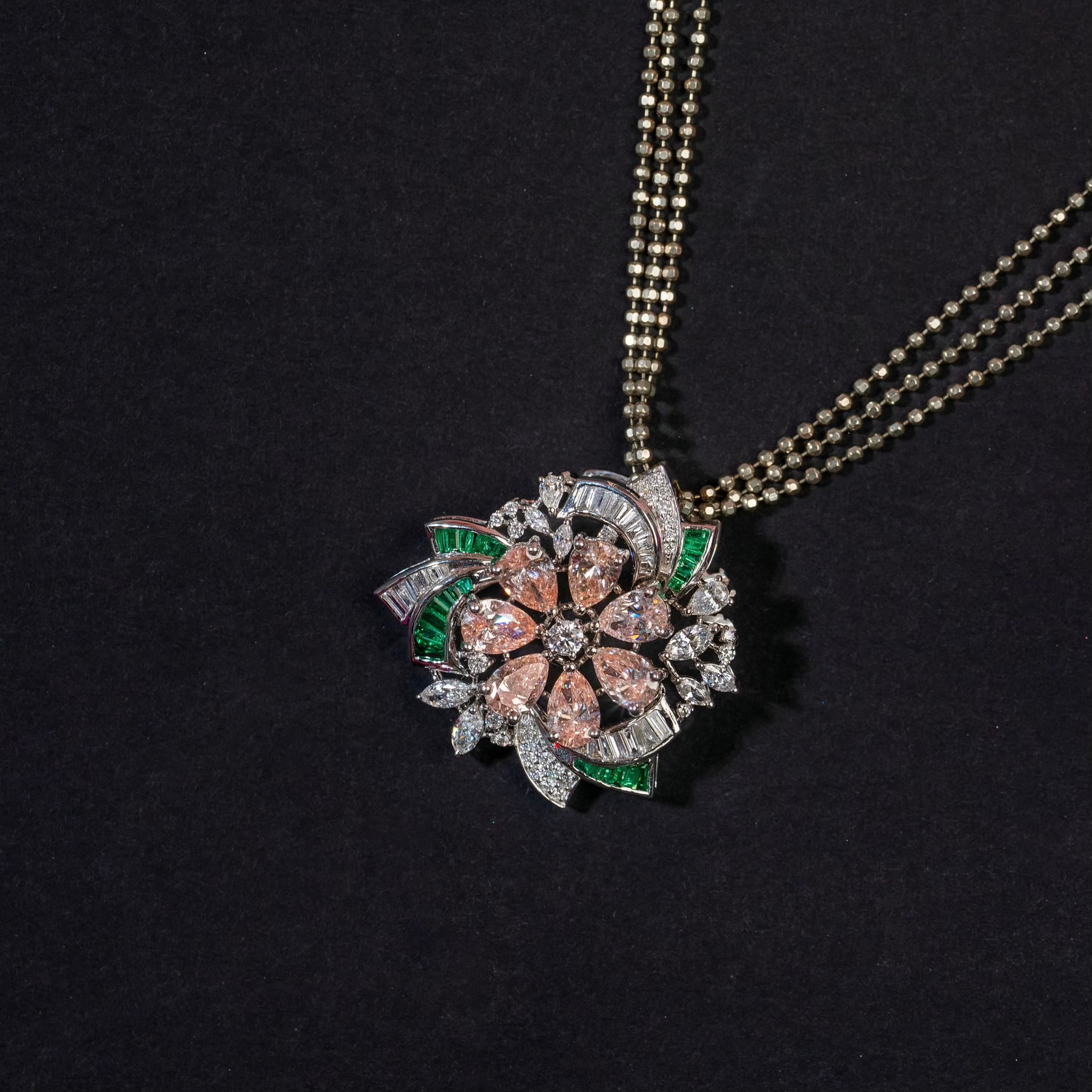Blush Bloom Pendant hover