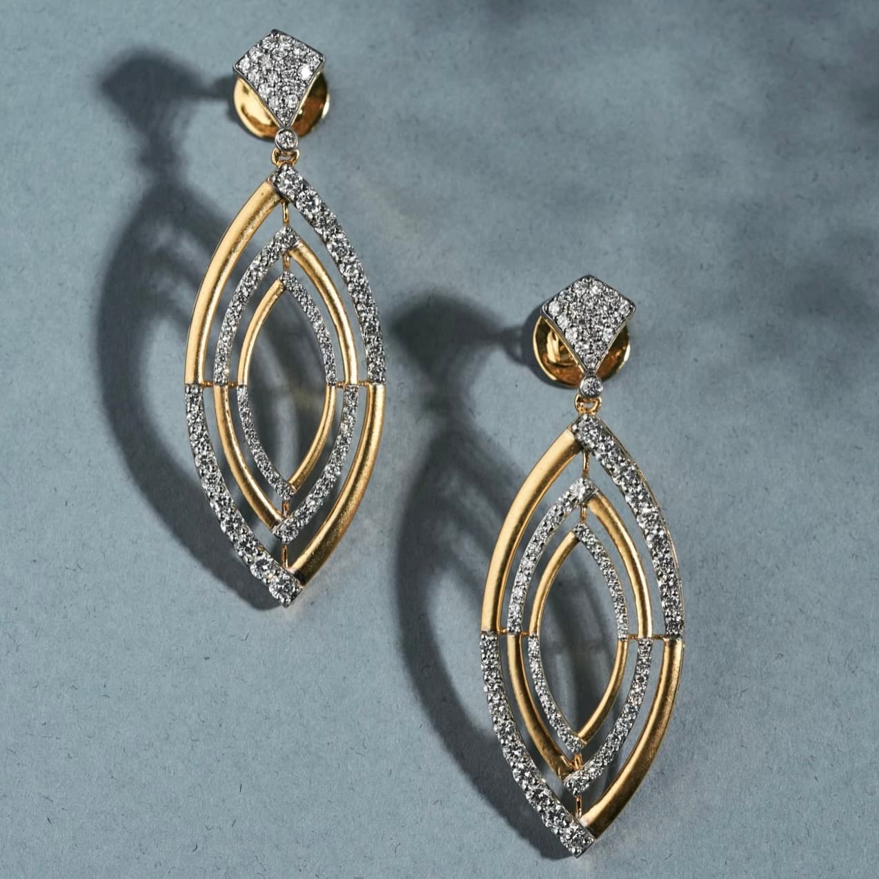 Radiant Marquise Earrings hover