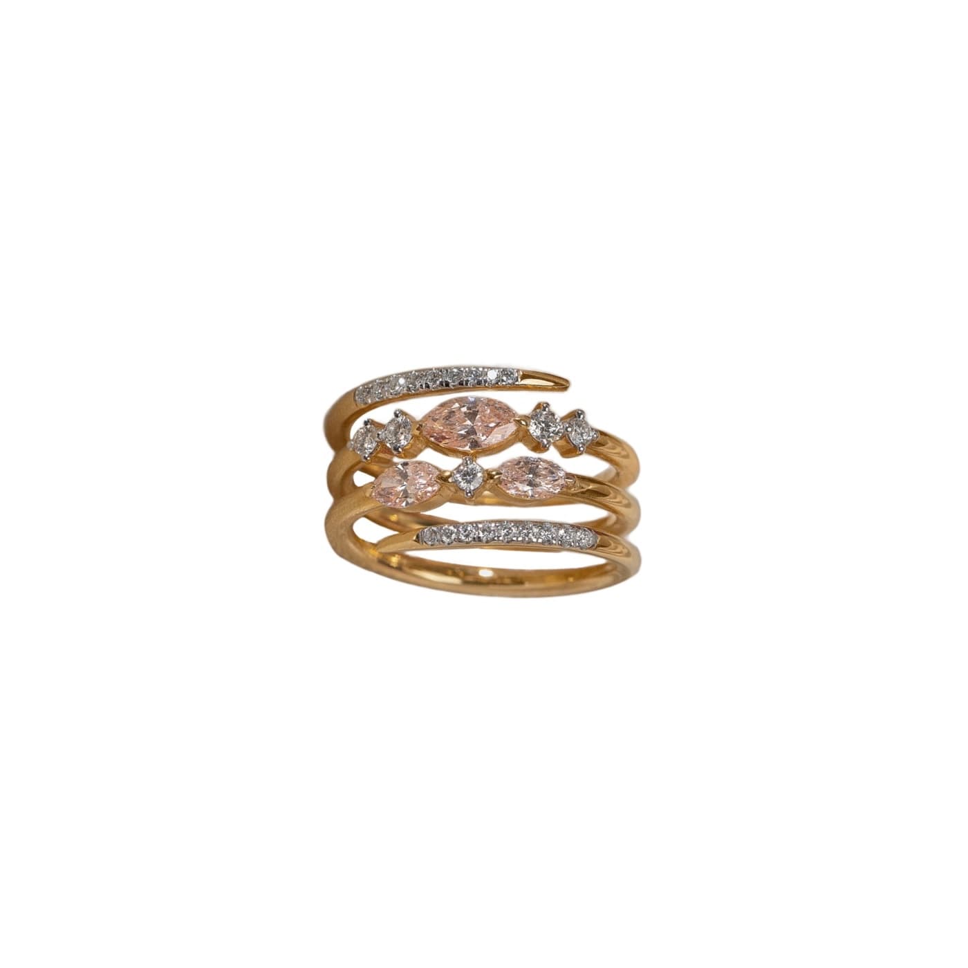 Rose Twirl Ring