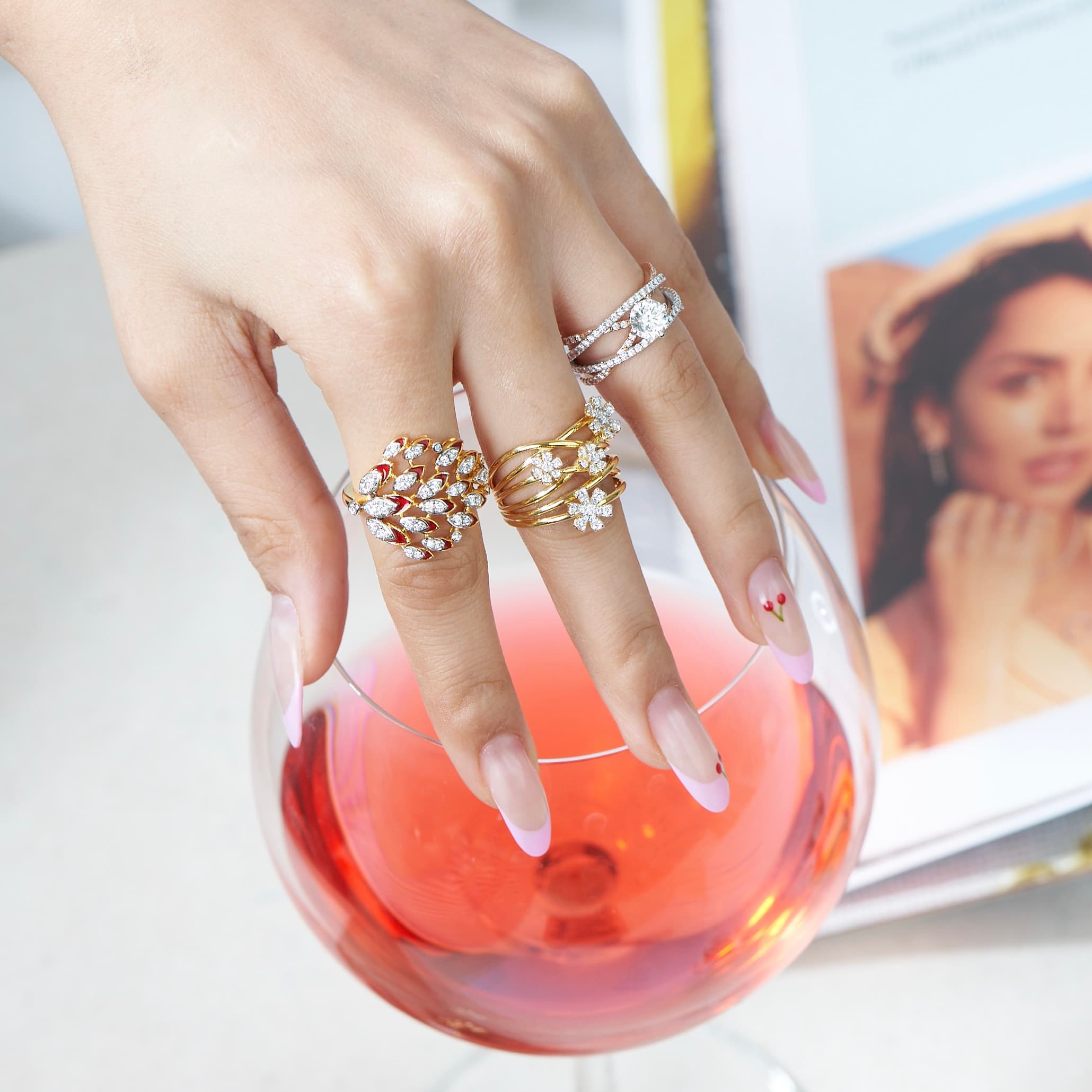 Scarlet Mist Ring hover