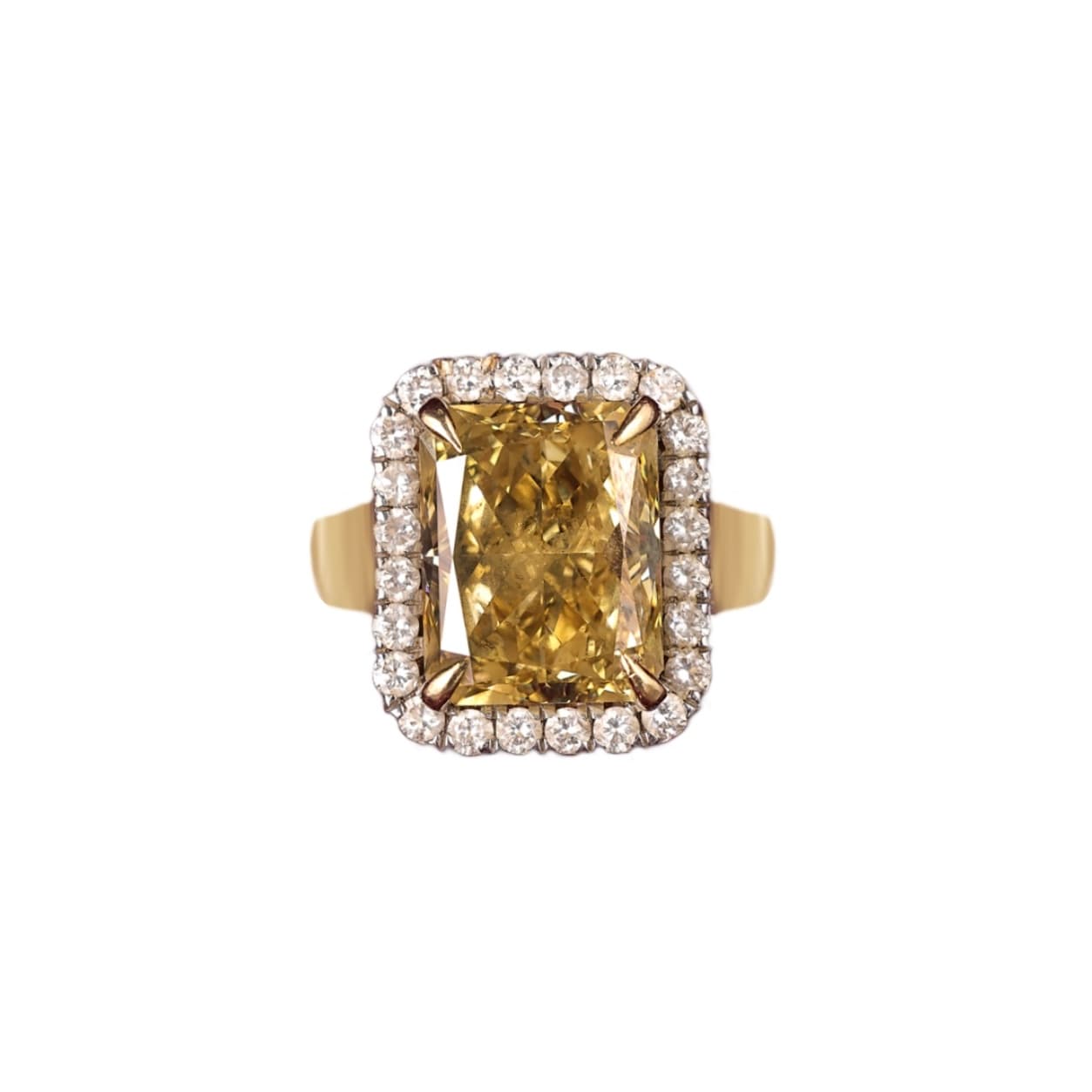 Honey Halo Ring